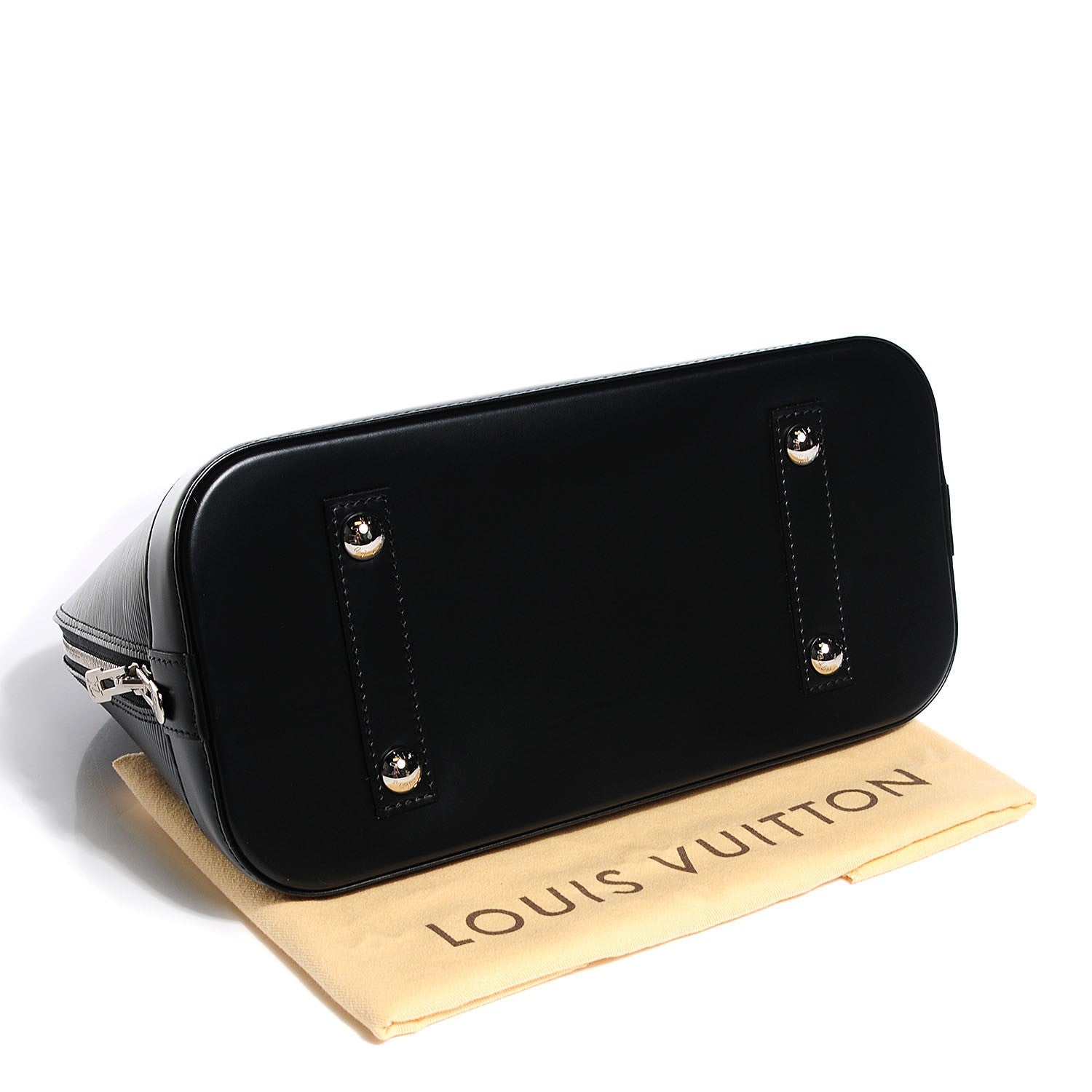 Louis Vuitton Epi Alma PM Black 4 of 8