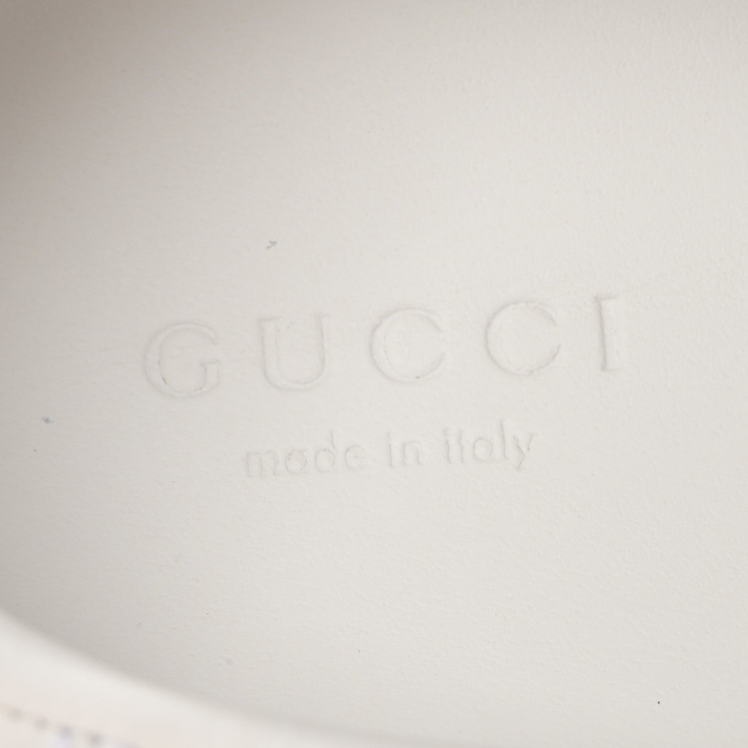 Gucci Dali Soft Calfskin GG Tennis Embossed Perforated Womens Platform 55mm Sneakers 40 White Multicolor 7 of 9