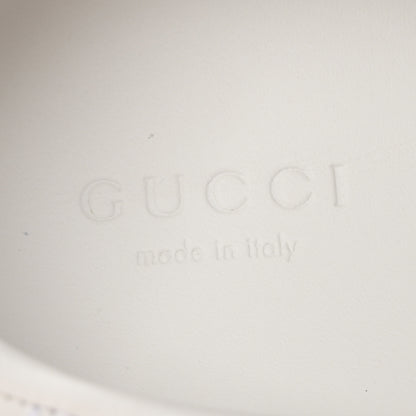 Gucci Dali Soft Calfskin GG Tennis Embossed Perforated Womens Platform 55mm Sneakers 40 White Multicolor 7 of 9