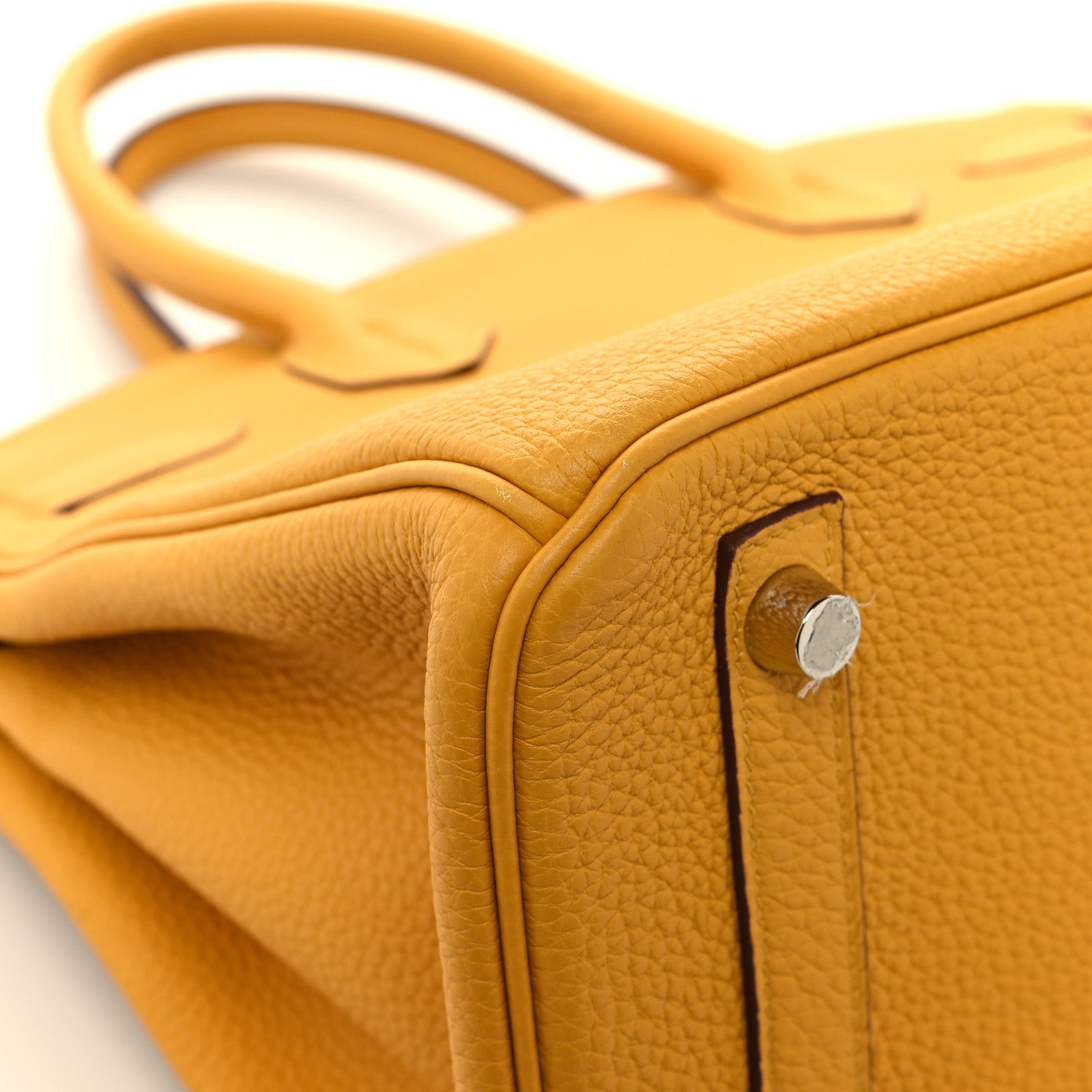 Hermes Togo BIRKIN 30 Jaune Ambre 11 of 14