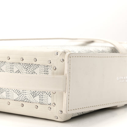 Goyard Goyardine Minaudiere Trunk Bag White 9 of 15