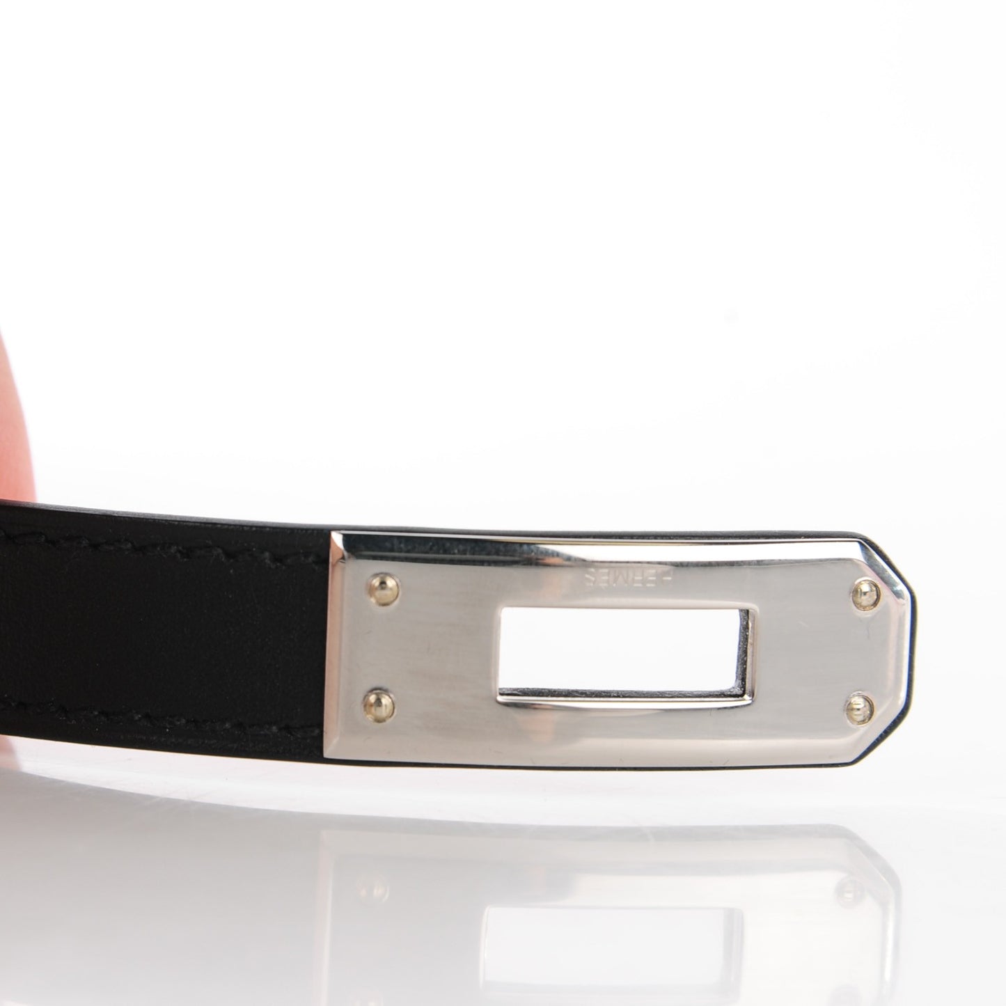 Box Kelly Double Tour Bracelet XS Black