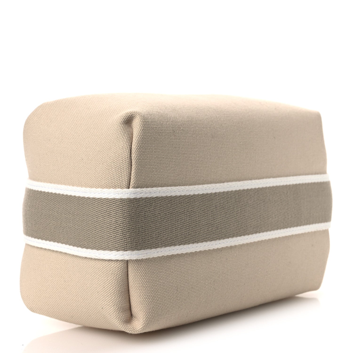 Hermes Canvas Small Bride-A-Brac Pouch Natural 4 of 9