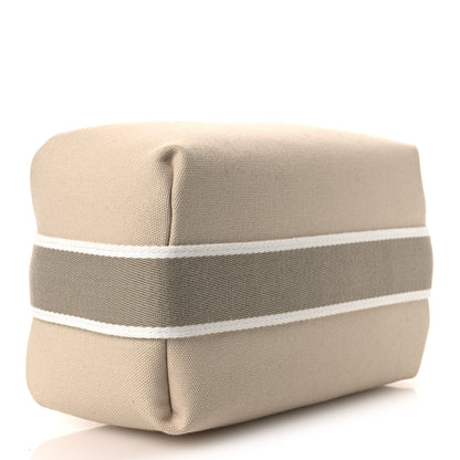 Hermes Canvas Small Bride-A-Brac Pouch Natural 4 of 9