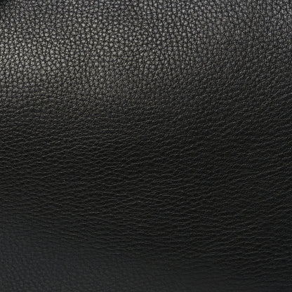 Gucci Calfskin Large Flap Messenger Bag  Black 8 of 10