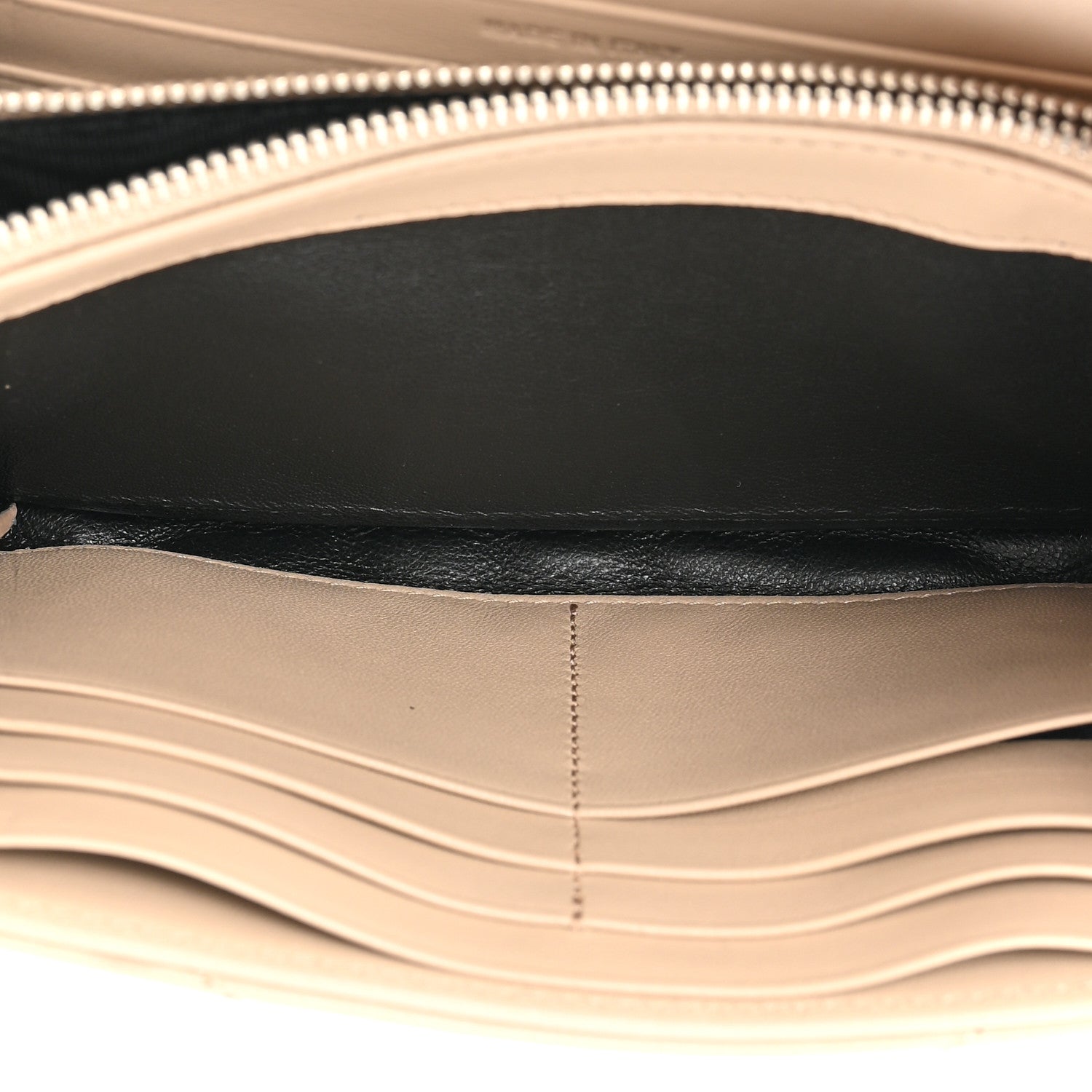 Saint Laurent Lambskin Y Quilted Monogram Large Loulou Flap Wallet Nude Powder 6 of 16