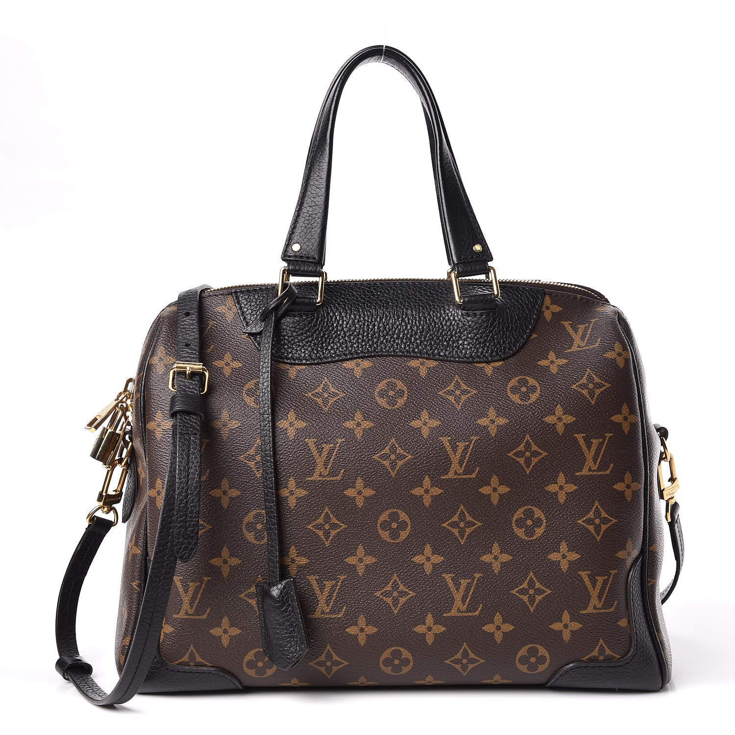 Louis Vuitton Monogram Retiro NM Black 1 of 10