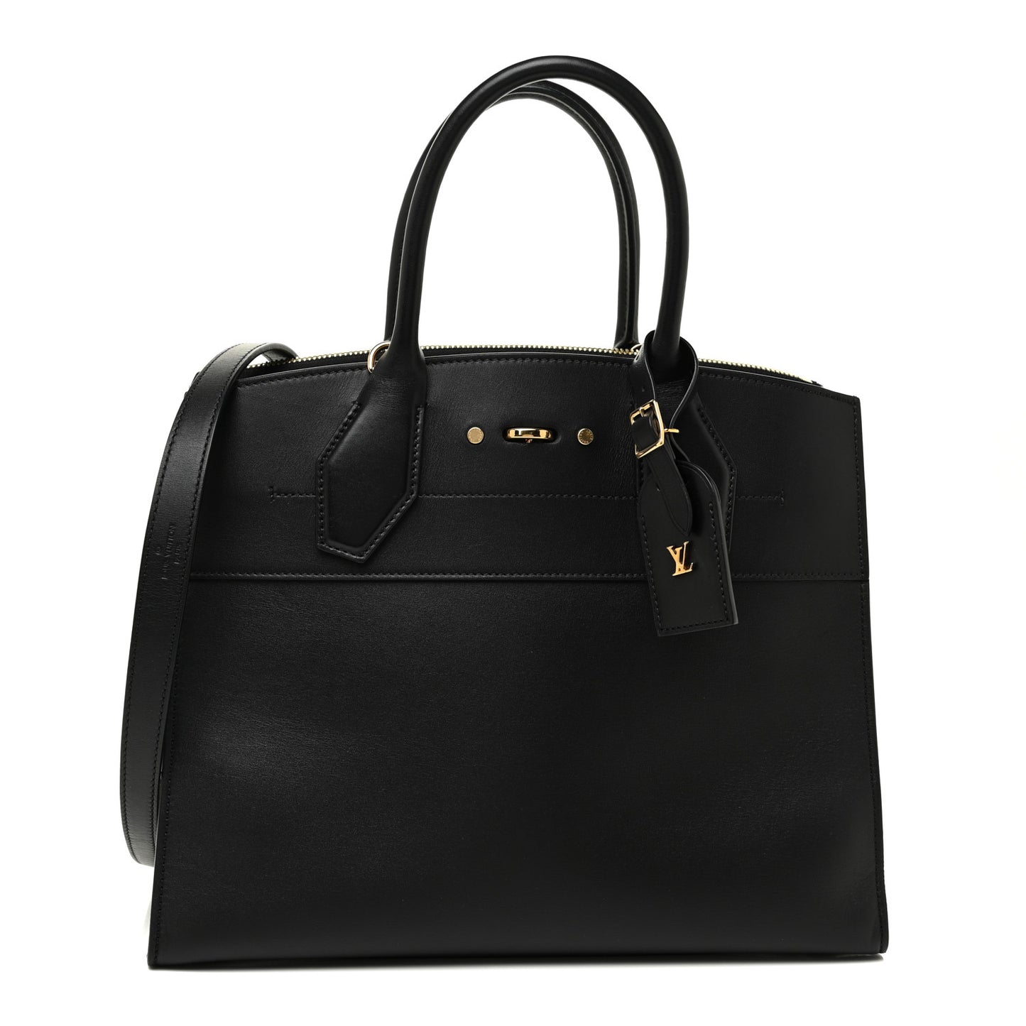 Calfskin City Steamer MM Black