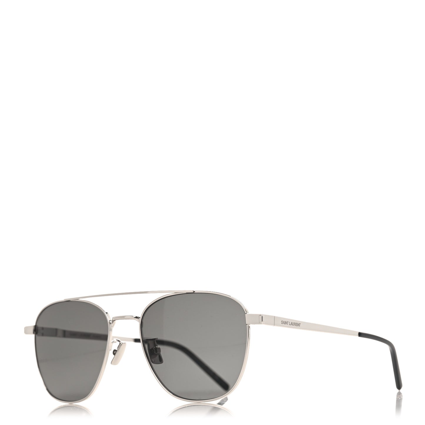 Acetate Metal Aviator SL 531 Sunglasses Black