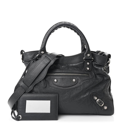 Balenciaga Agneau Giant 12 Silver Hardware Town Gris Fossile 3 of 11