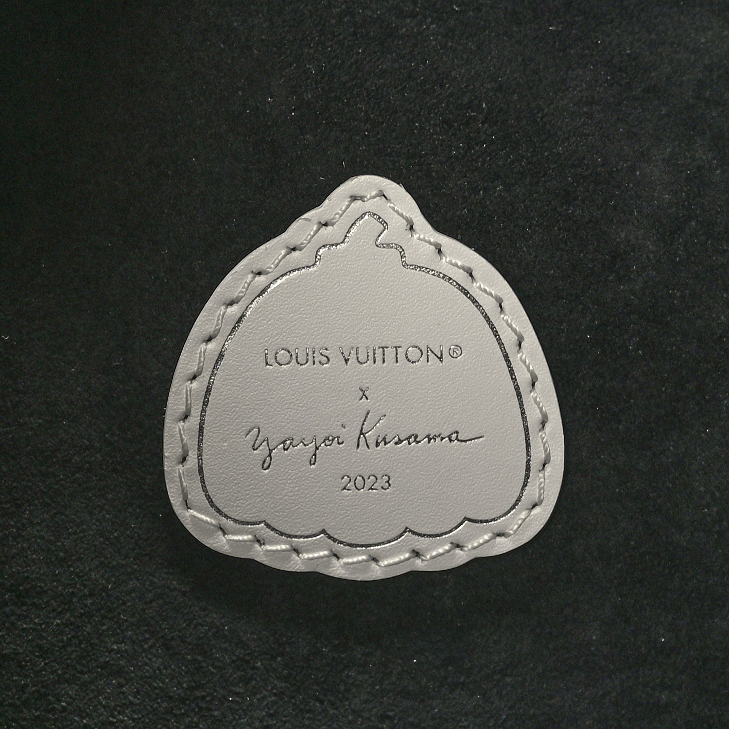 Louis Vuitton LV X YK Empreinte Marshmallow Hobo PM Black White 6 of 9