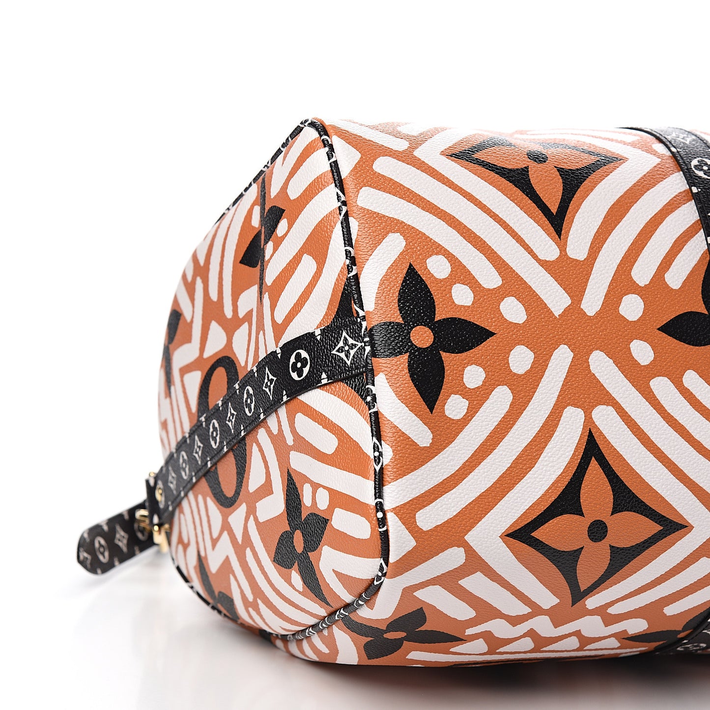 Monogram Giant Crafty Keepall Bandouliere 45 Creme Caramel Black