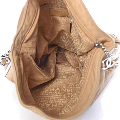 Chanel Lambskin Large Ultimate Soft Tote Beige 5 of 17