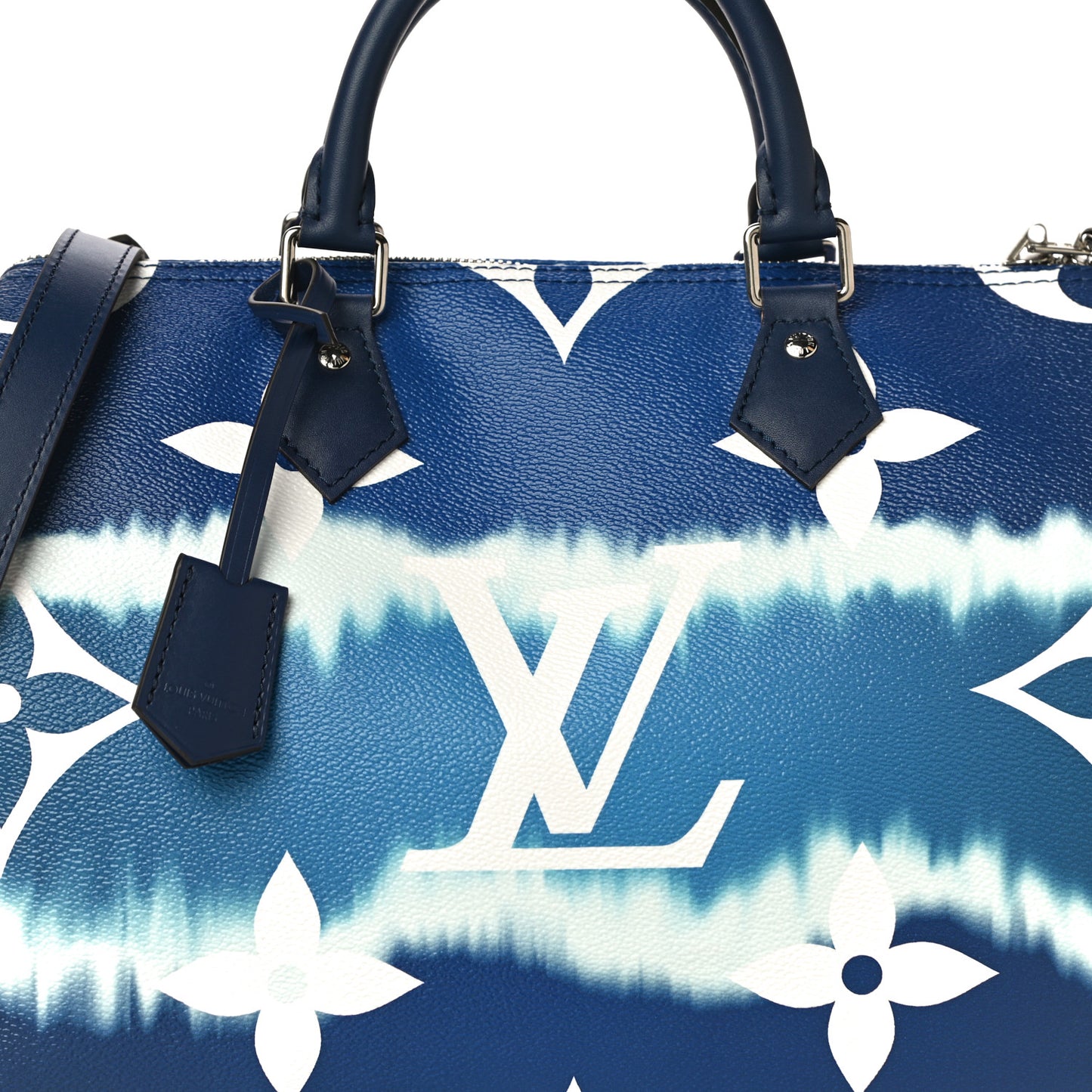 Monogram Escale Speedy Bandouliere 30 Blue