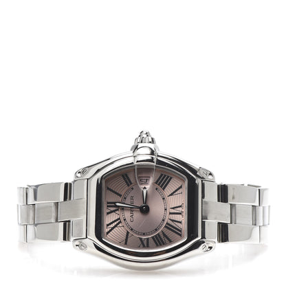 Cartier Stainless Steel 31mm Roadster Quartz Watch Pink 3 of 7