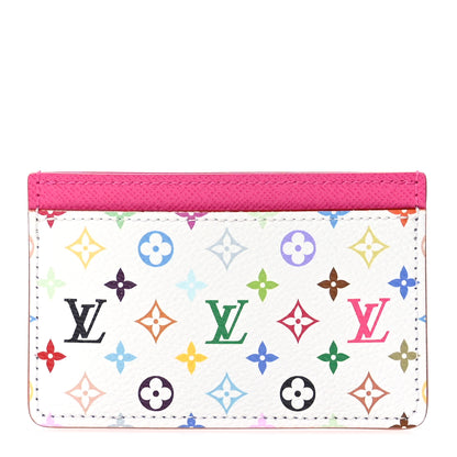 Louis Vuitton LV X TM Monogram Multicolor Card Holder Kawaii Pink 1 of 7