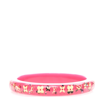 Louis Vuitton Resin Swarovski Medium Inclusion Bracelet PM Framboise 1 of 3