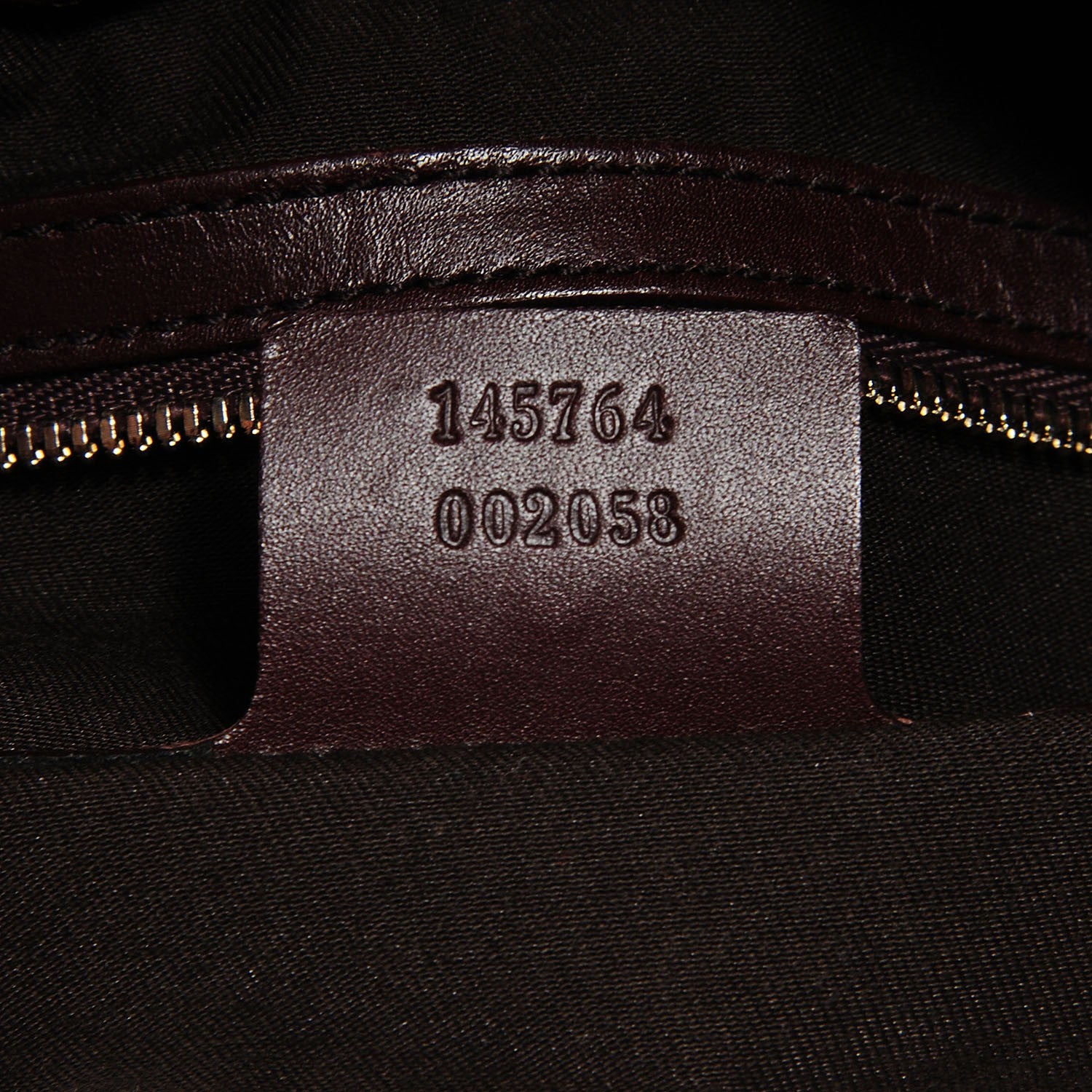 Gucci Calfskin Horsebit Embossed Glam Hobo Burgundy 7 of 7