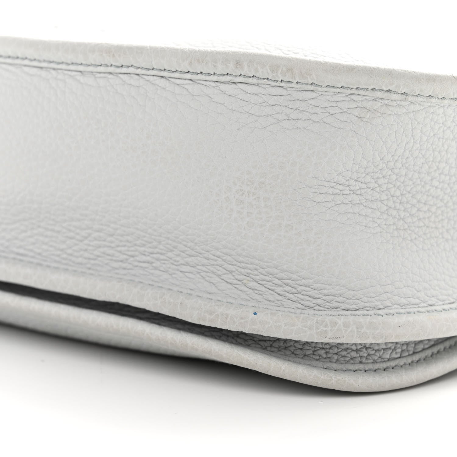 Hermes Taurillon Clemence Evelyne III PM Bleu Pale 10 of 12