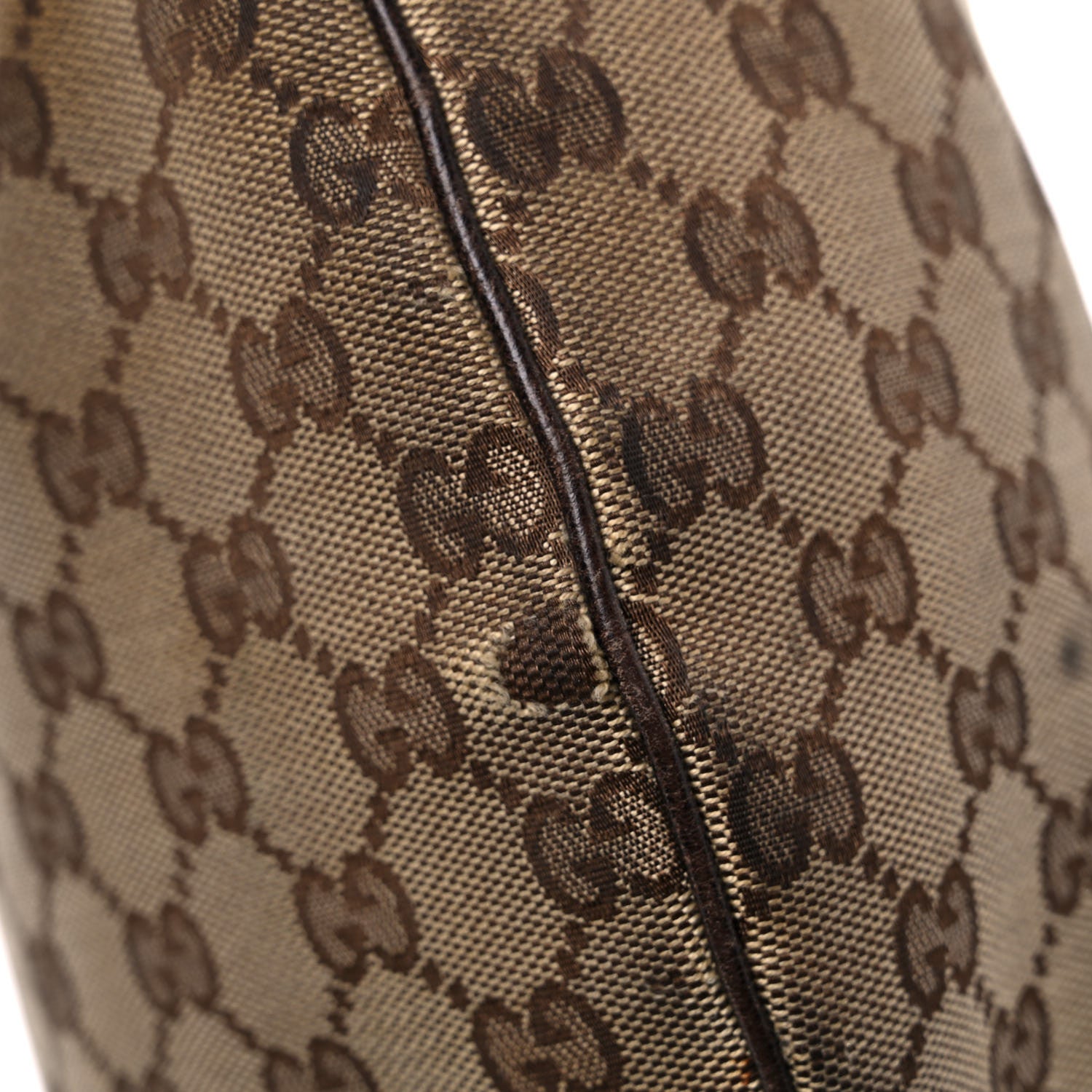 Gucci Monogram Hobo Dark Brown 11 of 32