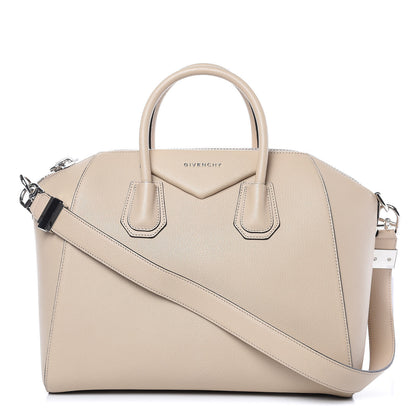 Givenchy Sugar Goatskin Medium Antigona Beige Buff 1 of 15