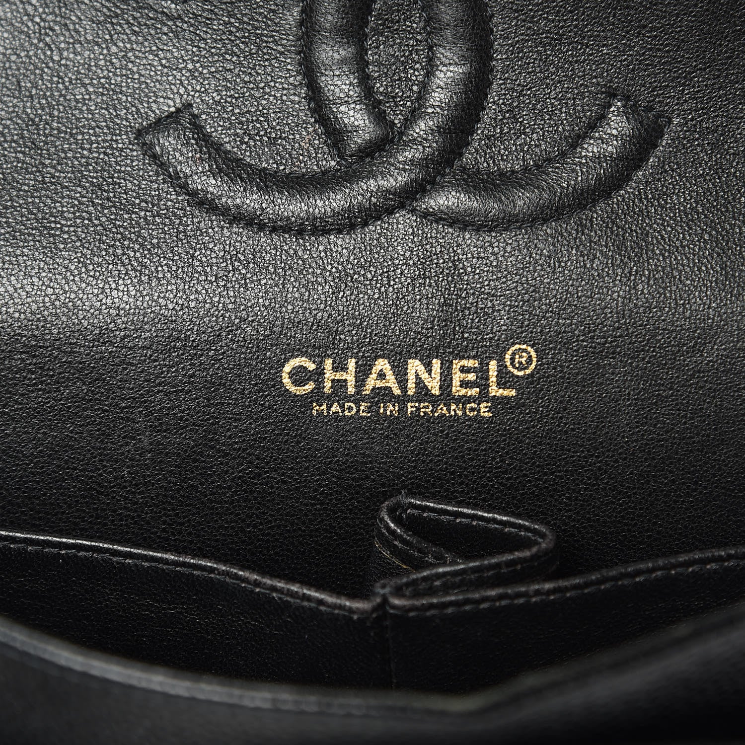 Chanel Caviar Quilted Medium Double Flap Black 6 of 15