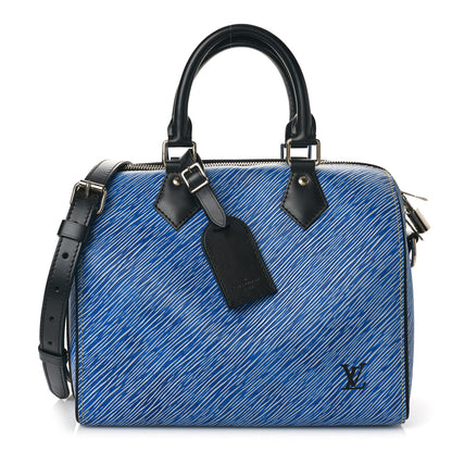 Louis Vuitton Epi Speedy Bandouliere 25 Denim Light 1 of 8