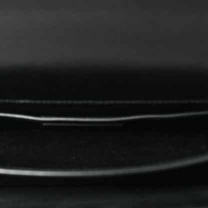 Saint Laurent Calfskin Medium Monogram Sunset Black Sunset Black 5 of 9