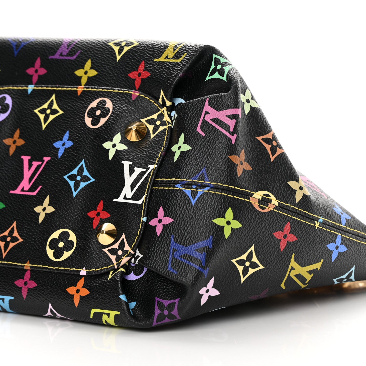 Louis Vuitton Monogram Multicolor Annie MM Black 10 of 18