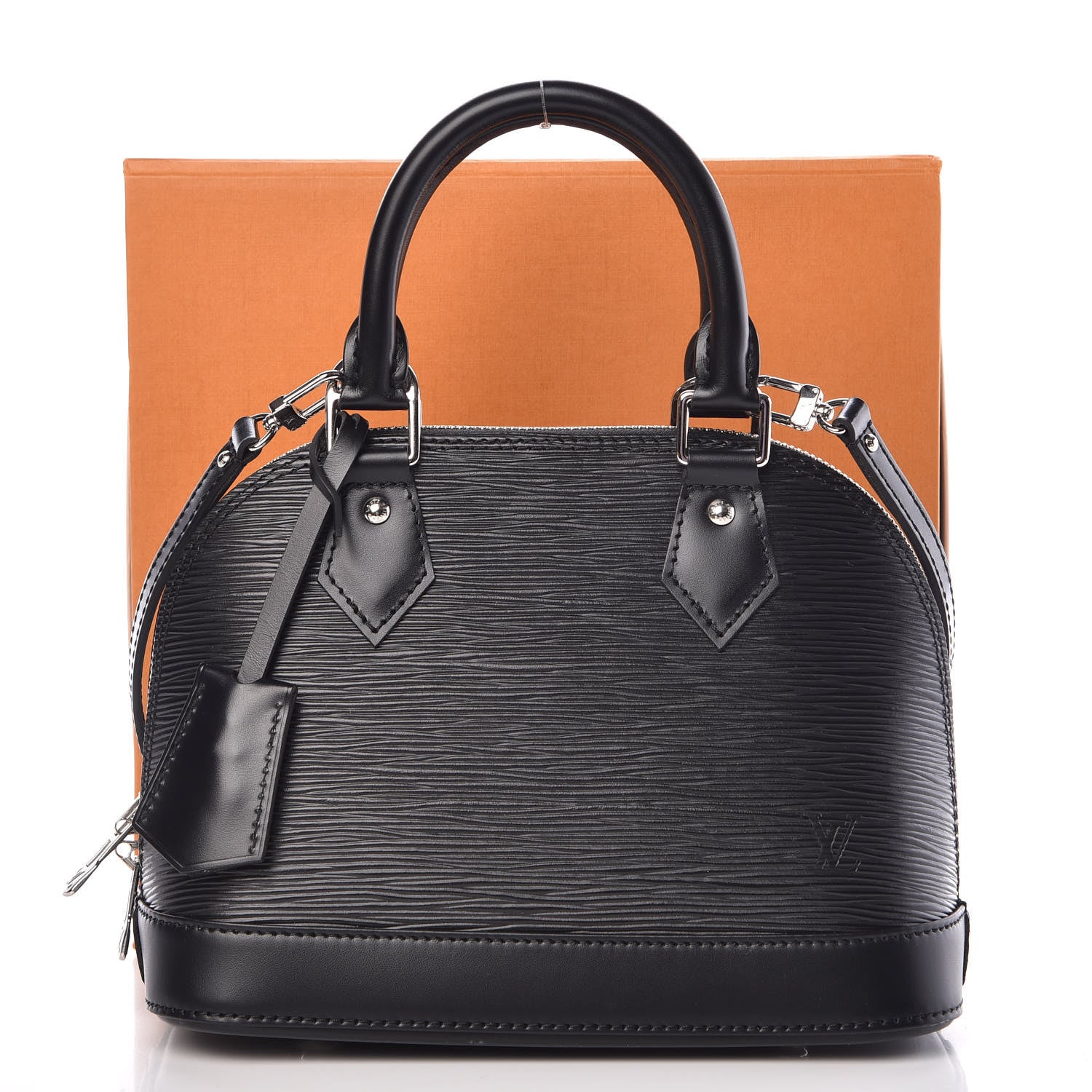 Louis Vuitton Epi Alma BB Black 9 of 9