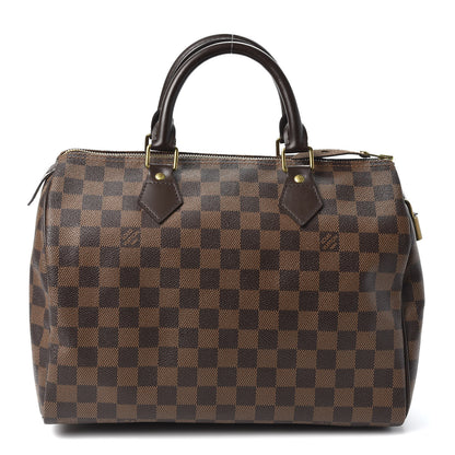 Louis Vuitton Damier Ebene Speedy 30 1 of 8