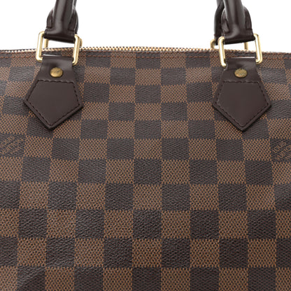 Louis Vuitton Damier Ebene Speedy 30 8 of 10