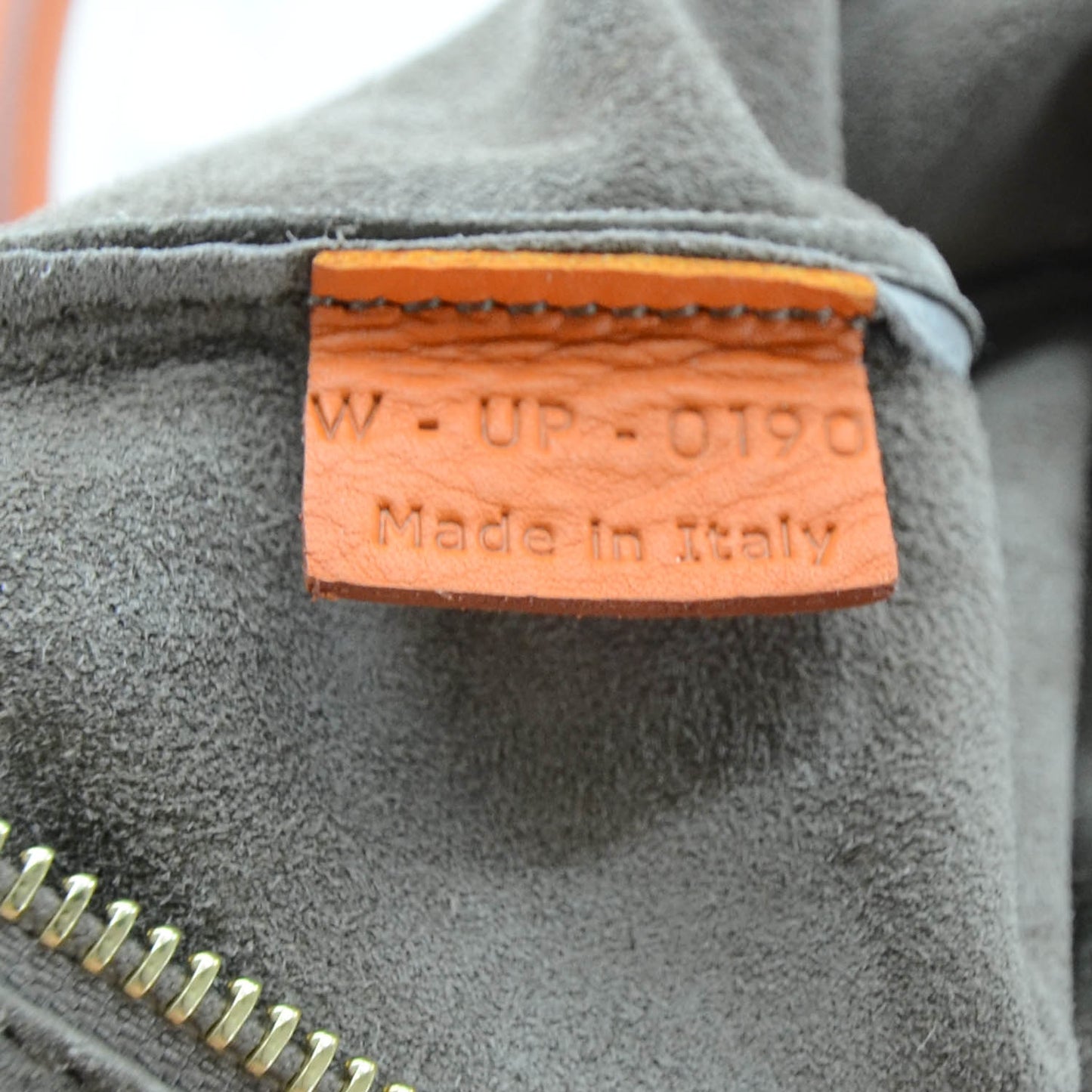 Smooth Calfskin Mini Envelope Luggage Orange