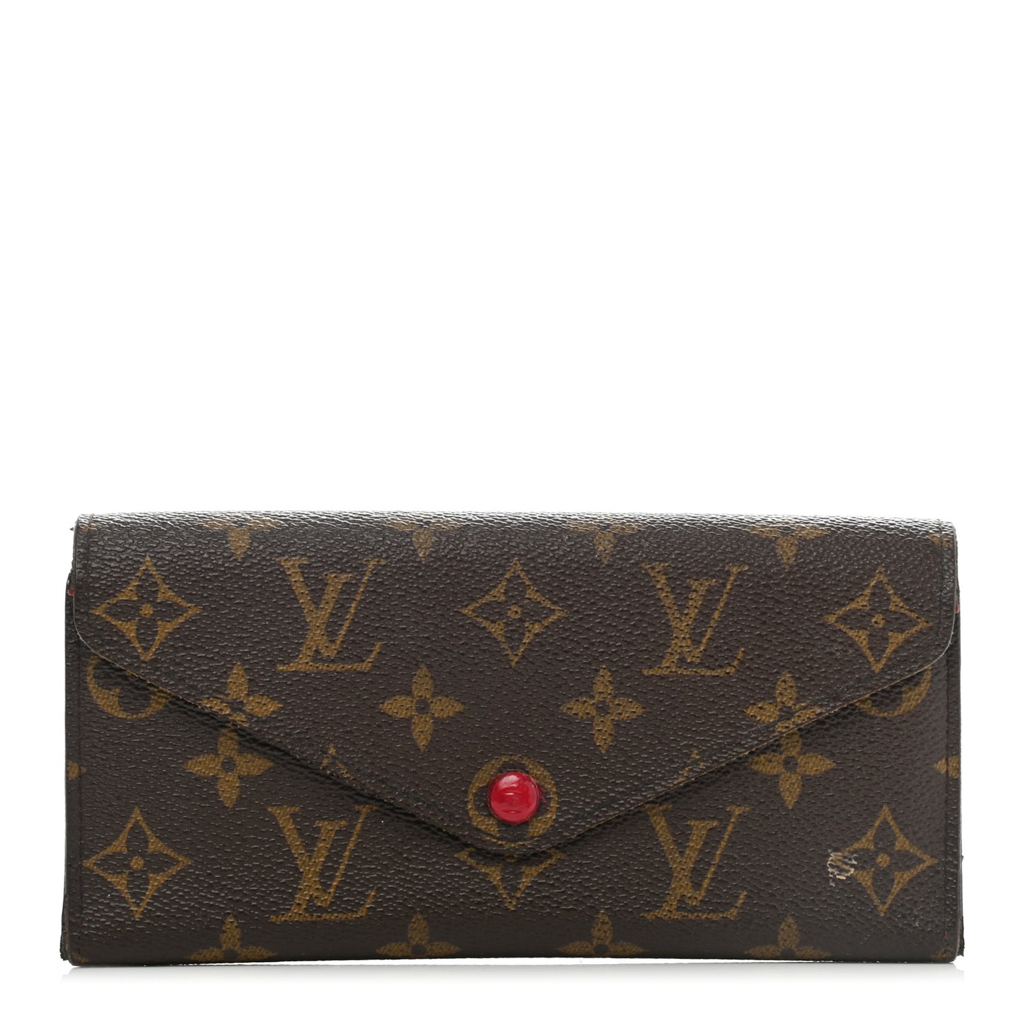 Monogram Josephine Wallet Red