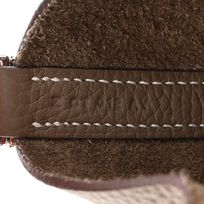 Hermes Taurillon Clemence Picotin Lock 22 MM Etoupe 7 of 15