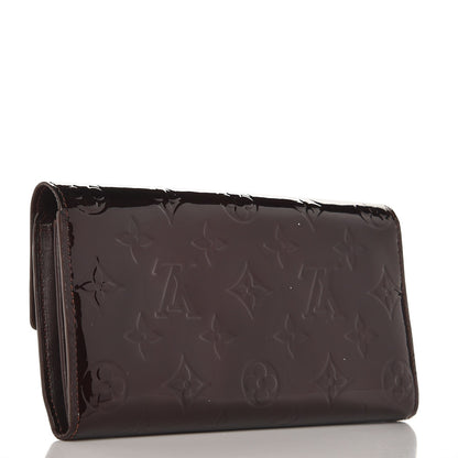 Louis Vuitton Vernis Sarah Wallet Amarante 3 of 7
