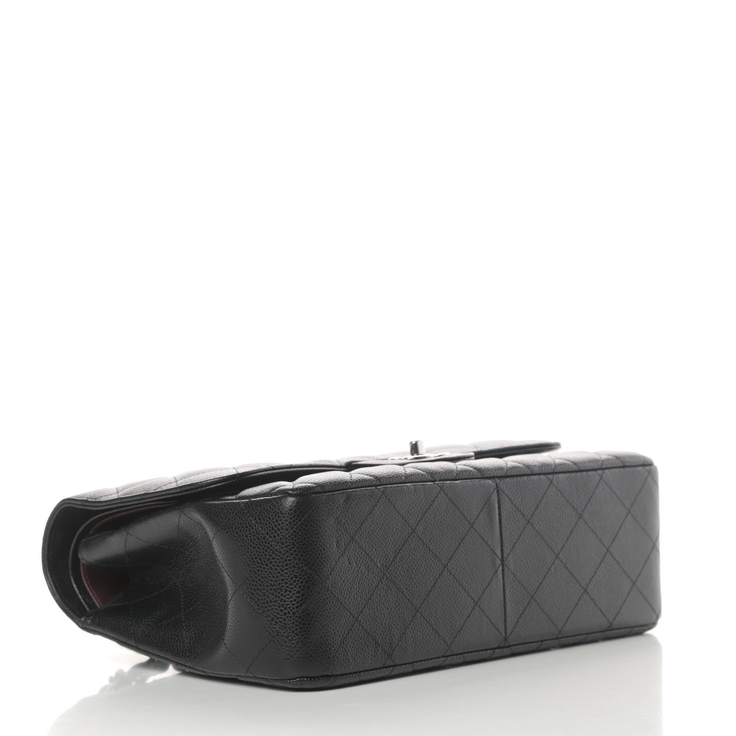 Chanel Caviar Quilted Jumbo Double Flap Black 4 of 14
