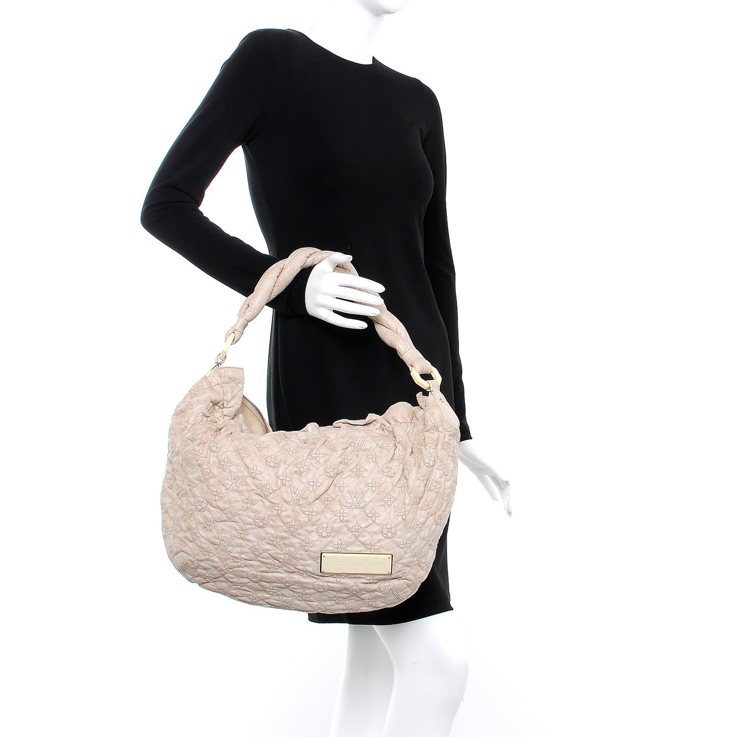 Lambskin Olympe Nimbus GM Ecru