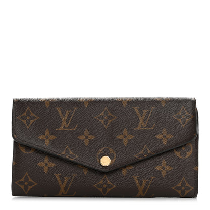 Louis Vuitton Monogram Sarah Wallet NM Coquelicot 1 of 11