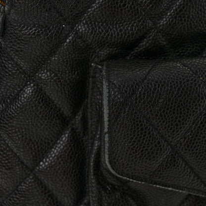 Chanel Caviar Quilted Flap Shoulder Bag Black 11 of 12