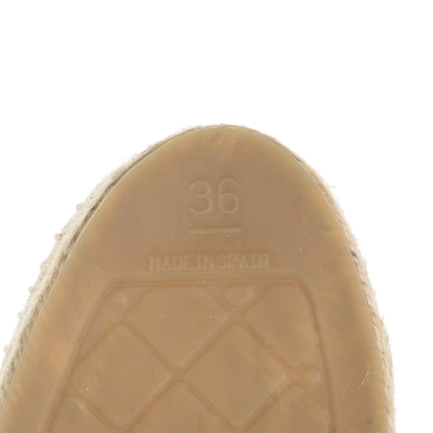Patent Sequin CC Espadrilles 36 White
