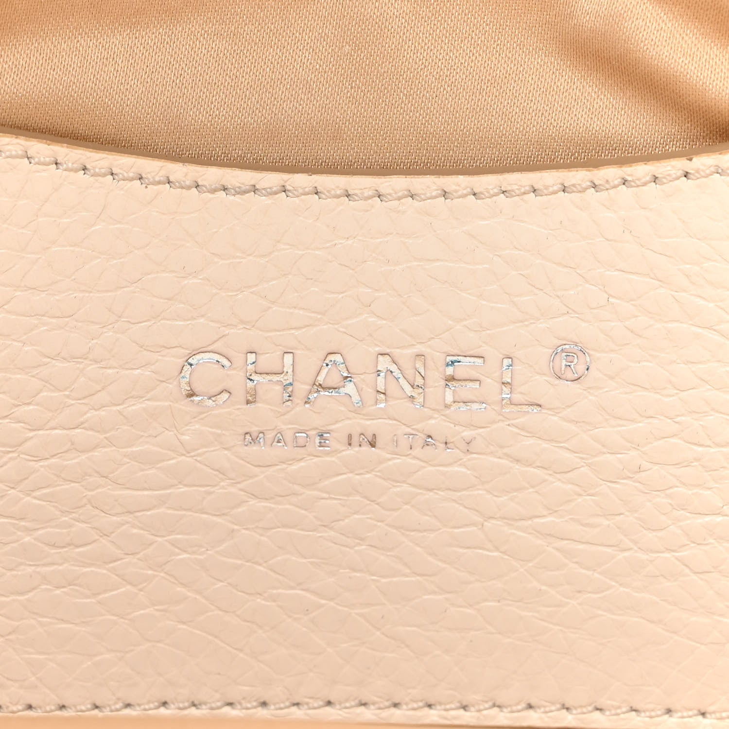 Chanel Glazed Calfskin Large On The Road Tote Beige Clair 6 of 12