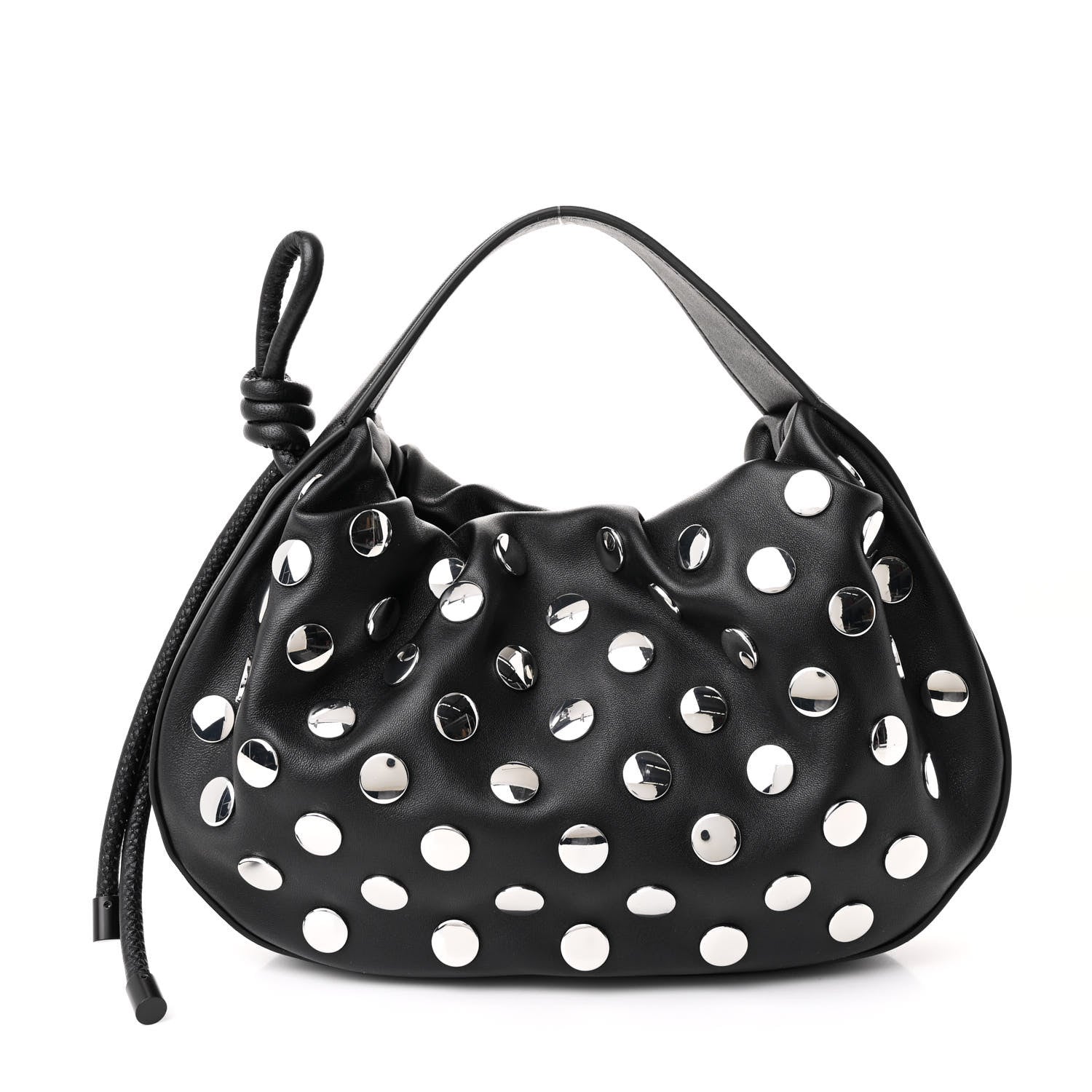 3.1 Phillip Lim Sheepskin Studded Mini Origami Bag Black 1 of 10