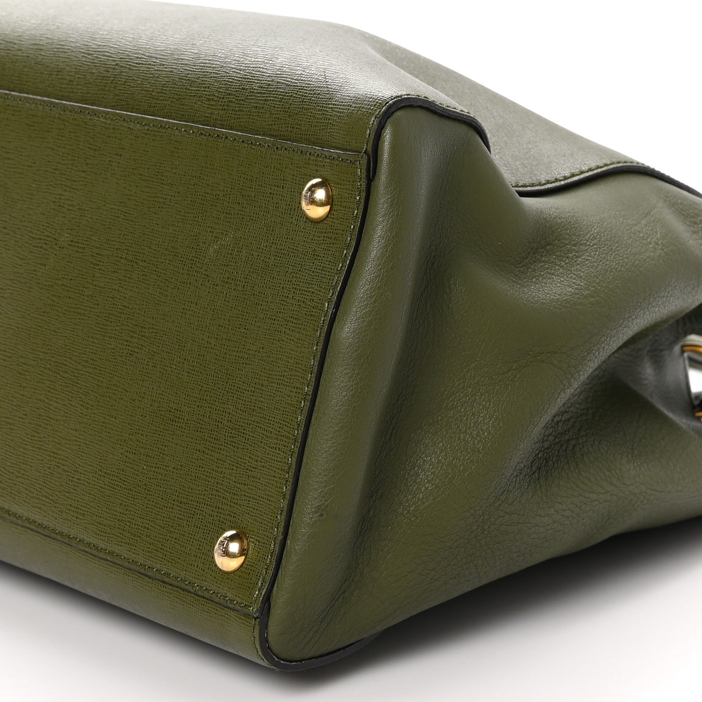 Vitello Elite Regular 2Jours Tote Oliva