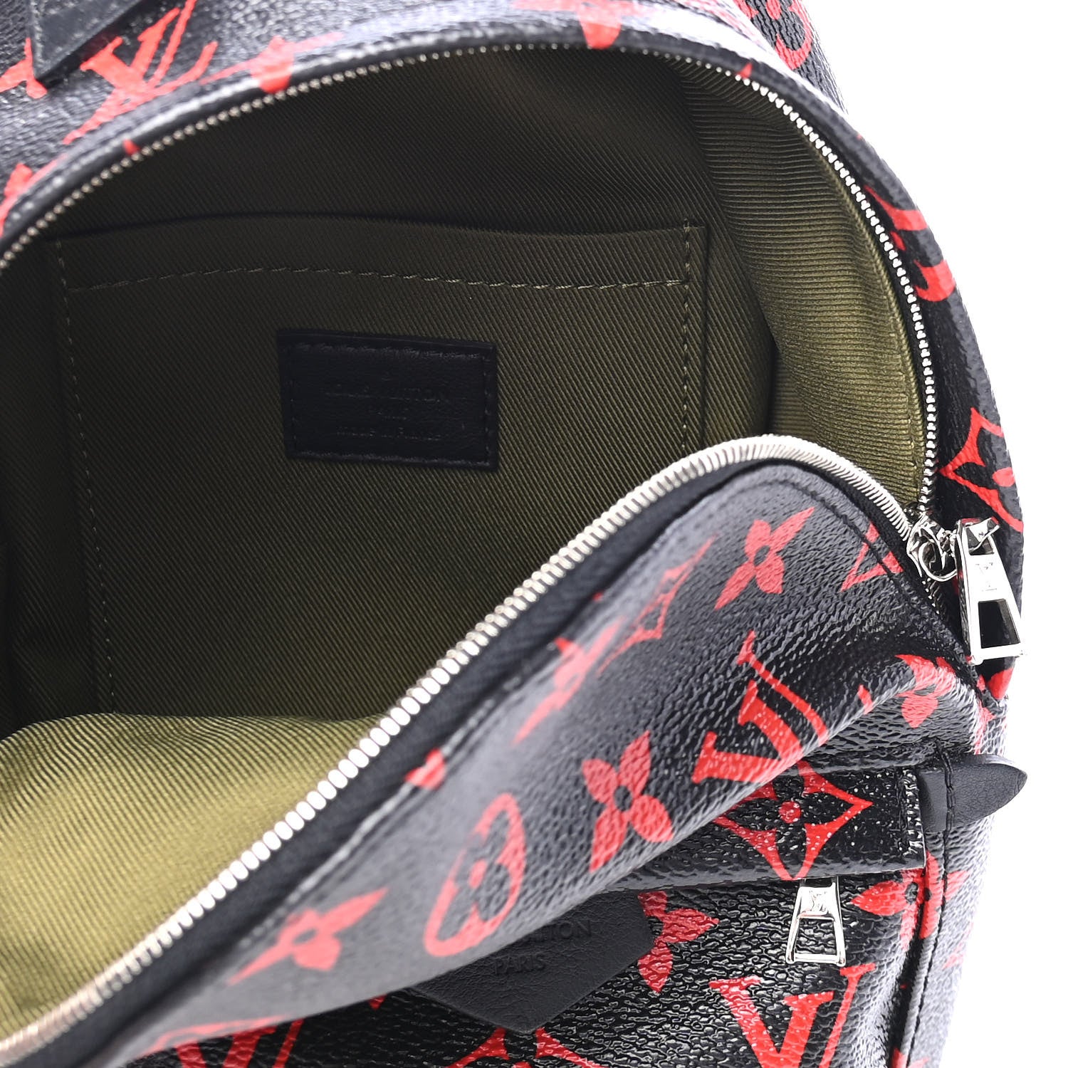 Louis Vuitton Monogram Infrarouge Palm Springs Backpack Mini 4 of 4