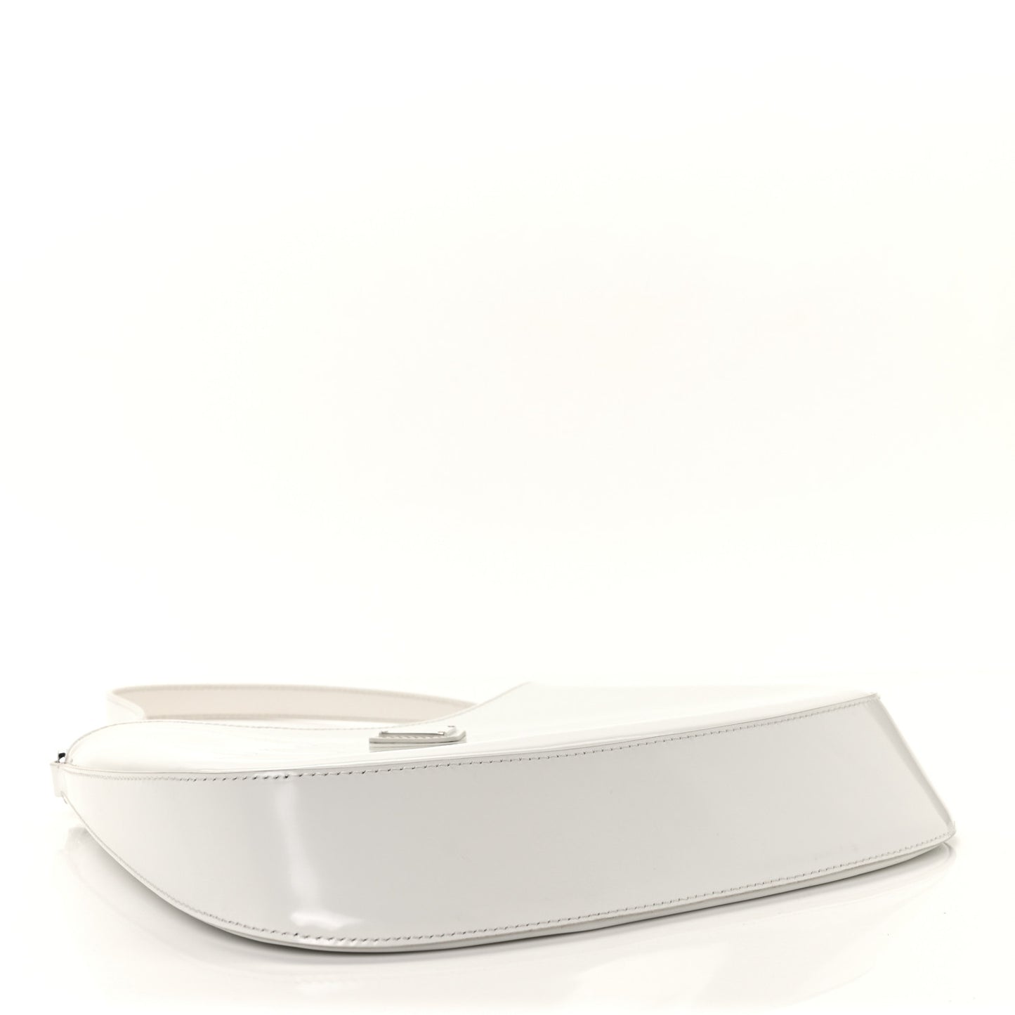 Spazzolato Cleo Shoulder Bag White