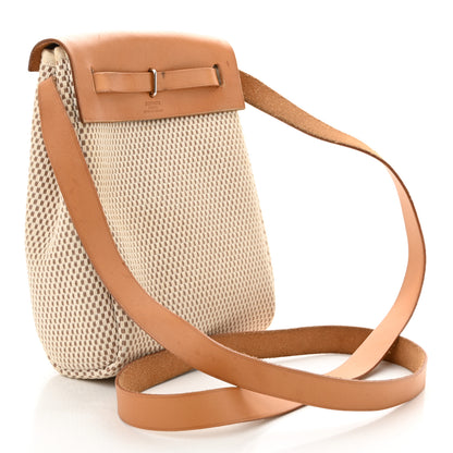 Hermes Toile Vache Calfskin Herbag TPM Natural 4 of 13