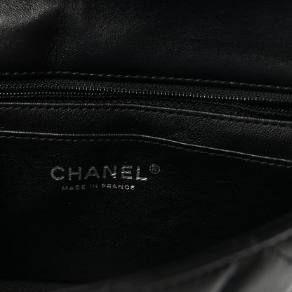 Chanel Lambskin Quilted Mini Rectangular Flap Black 6 of 11