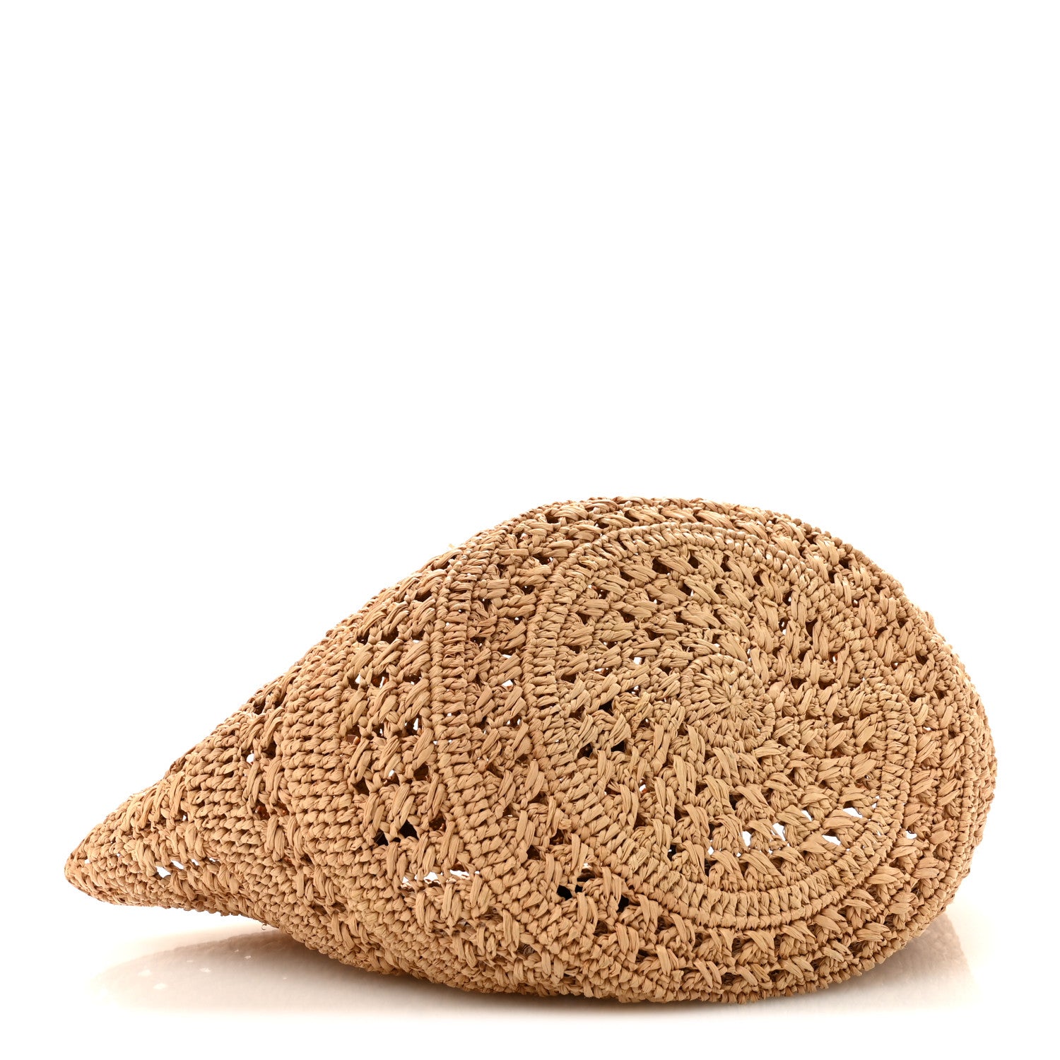 Saint Laurent Raffia Calfskin Small Panier Tote Naturel 4 of 11