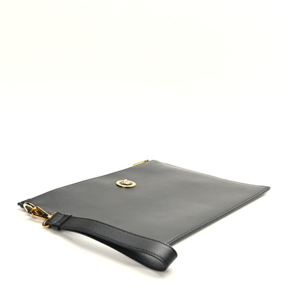 Versace Calfskin La Medusa Large Pouch Black 4 of 8